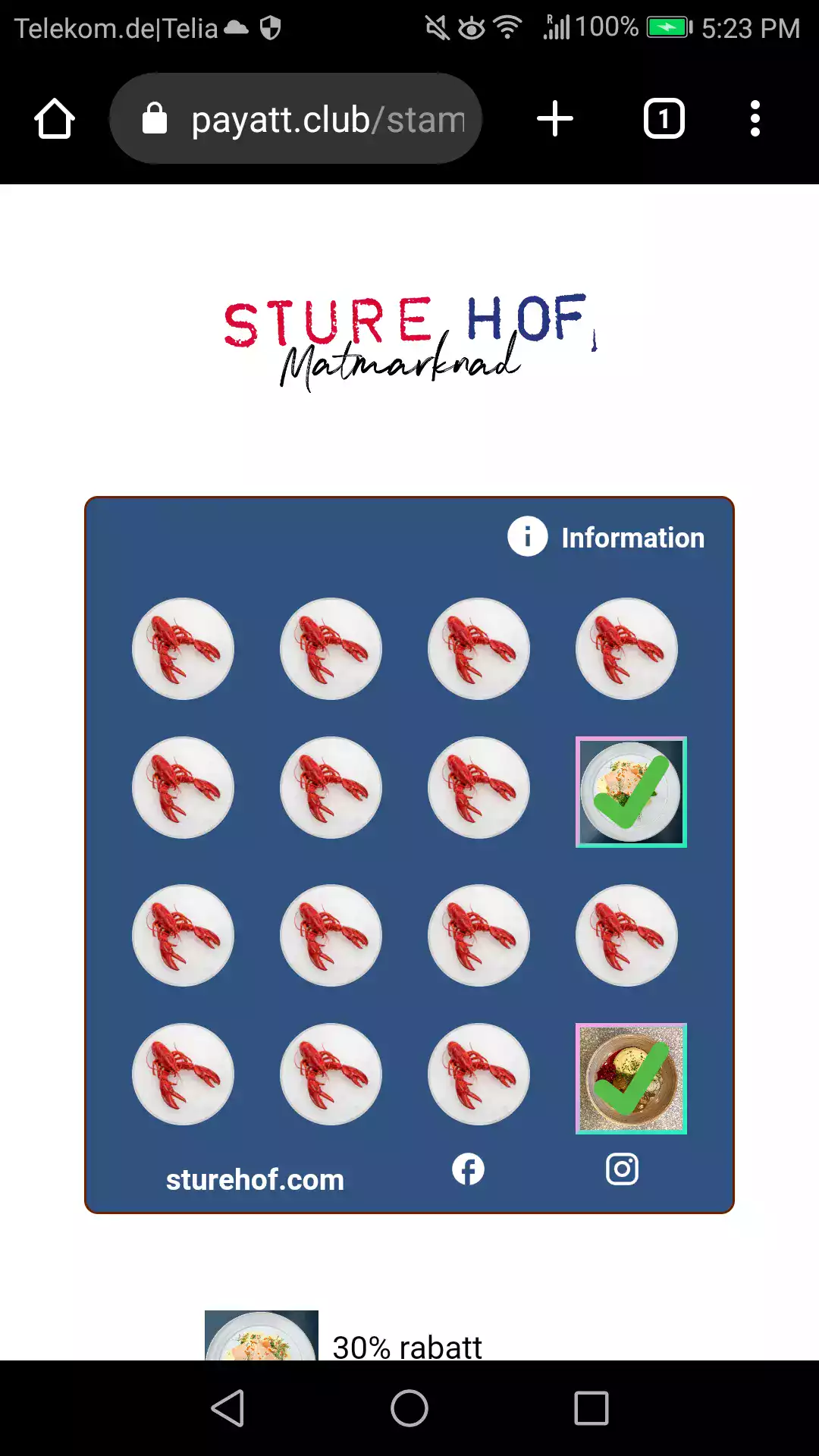 Customer card with logo-min