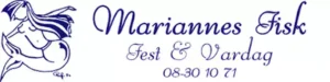 Mariannes fisk logga-min