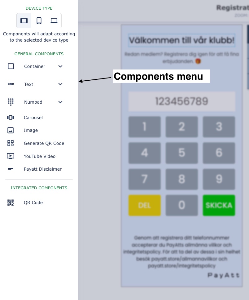 Builder components